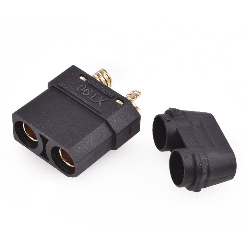 XT90H-F Hochstromstecker - Buchse mit Lötfahne, Abdeckung, 90 A
