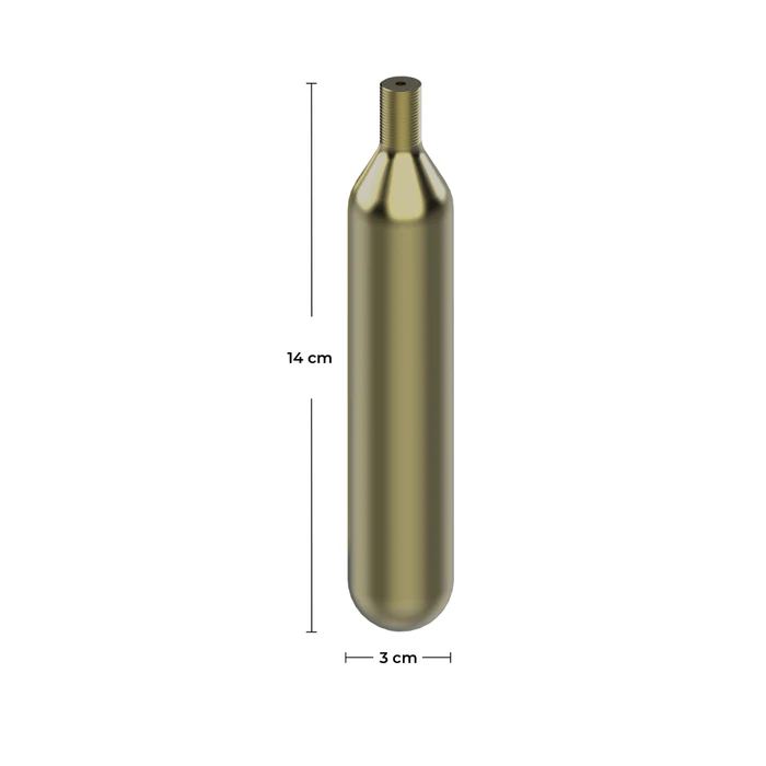 xTool CO2-gasfles, set van 4, voor brandbeveiligingsset