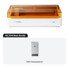XTool M2 20 W Lasergravierer - Diodenlaser, 426 x 320 mm, verschiedene Ausführungen - F26111404 - Funduino