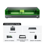 XTool S1 40 W Dark Lasergravierer - 498 x 319 mm, verschiedene Ausführungen - F26211450 - Funduino