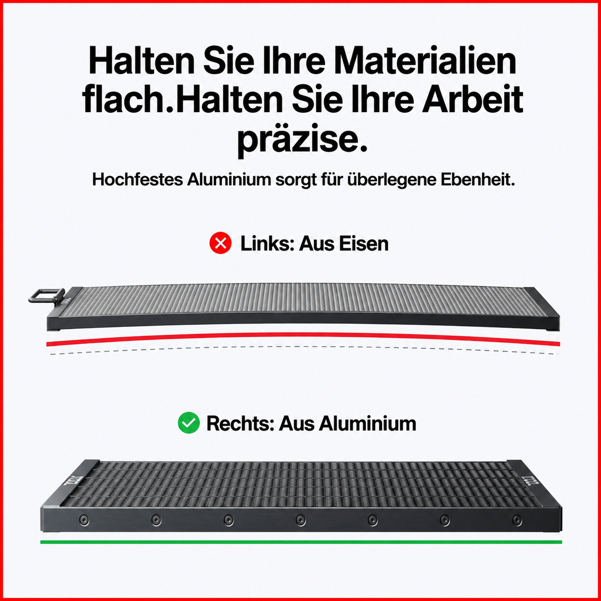 XTool Wabenplatte für P3 - Aluminium, 45,5 x 41,4 cm