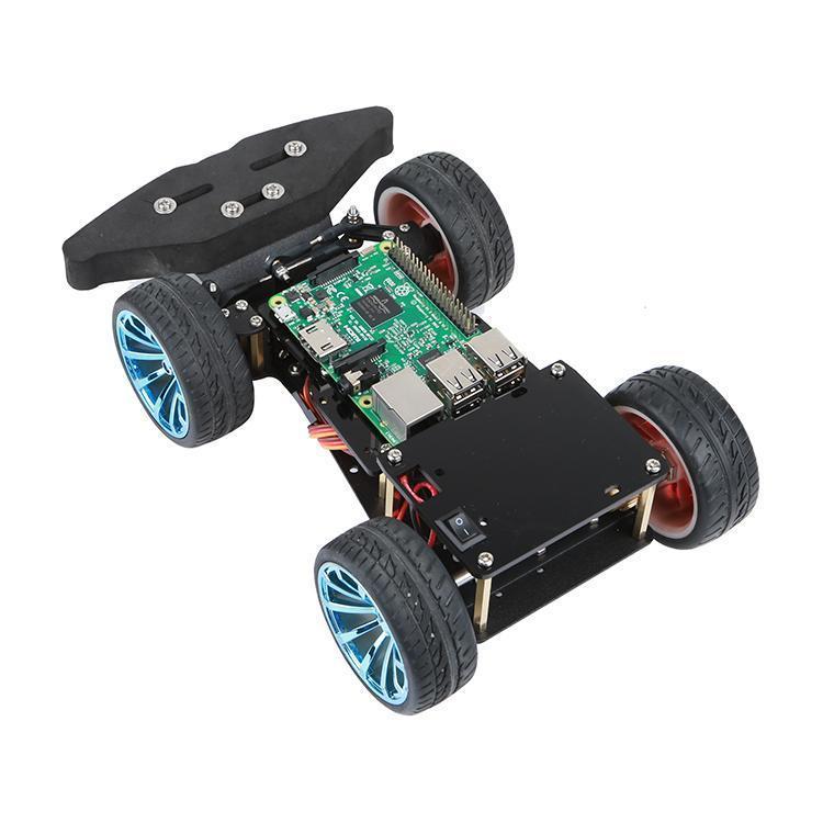 YFROBOT chassis kit - steering axle, 2 drive wheels Ø 48 mm