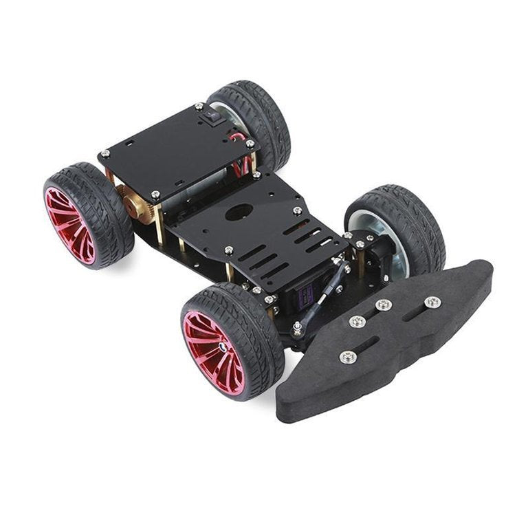 YFROBOT chassis kit - steering axle, 2 drive wheels Ø 48 mm