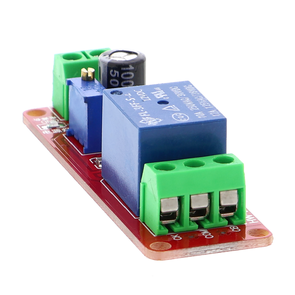 Module relais temporisé, interrupteur horaire - avec temporisation, 9V, NE555