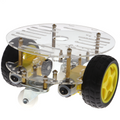 Chasis de dos niveles con 2 motores - Smart Car